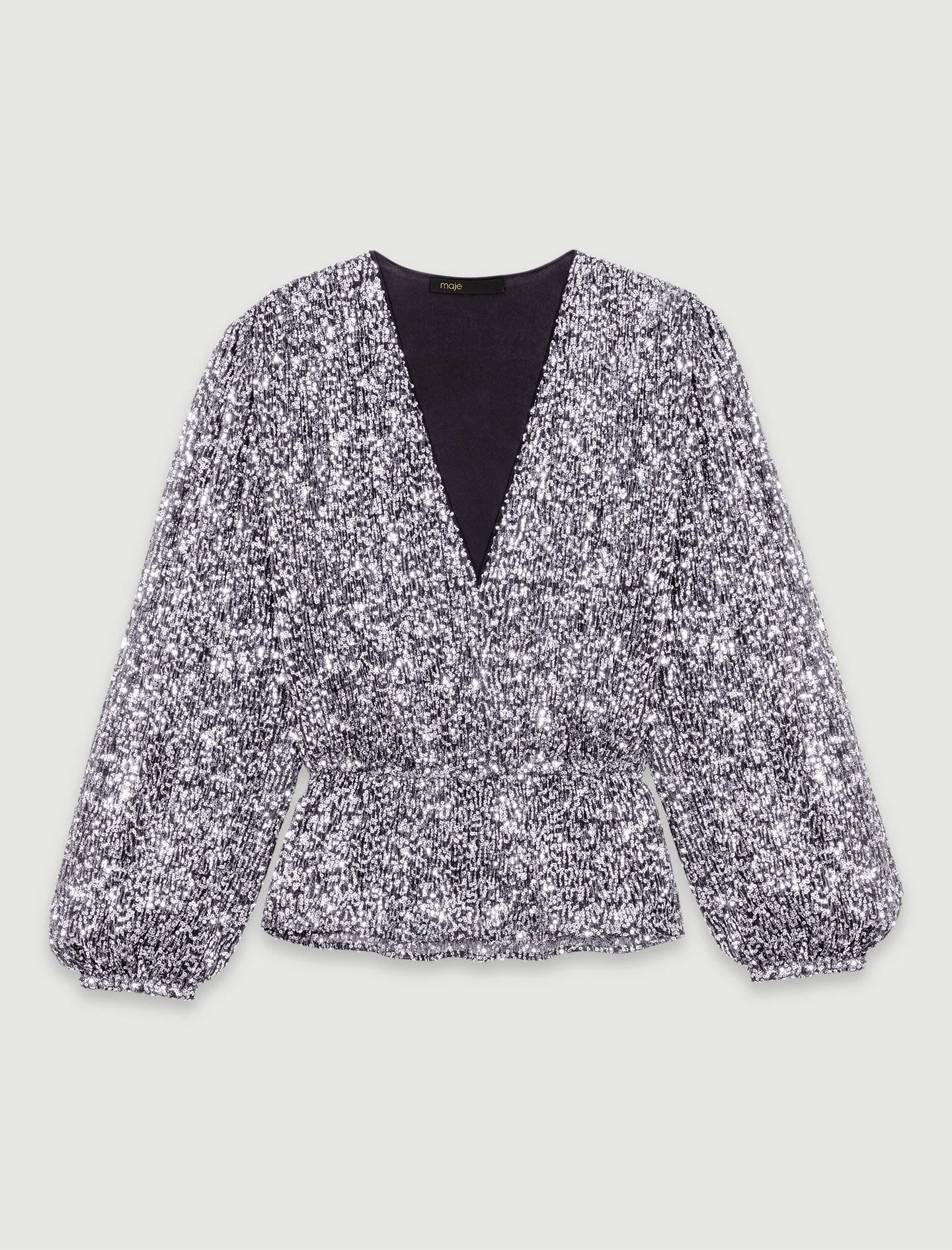 Smocked sequin top - 1