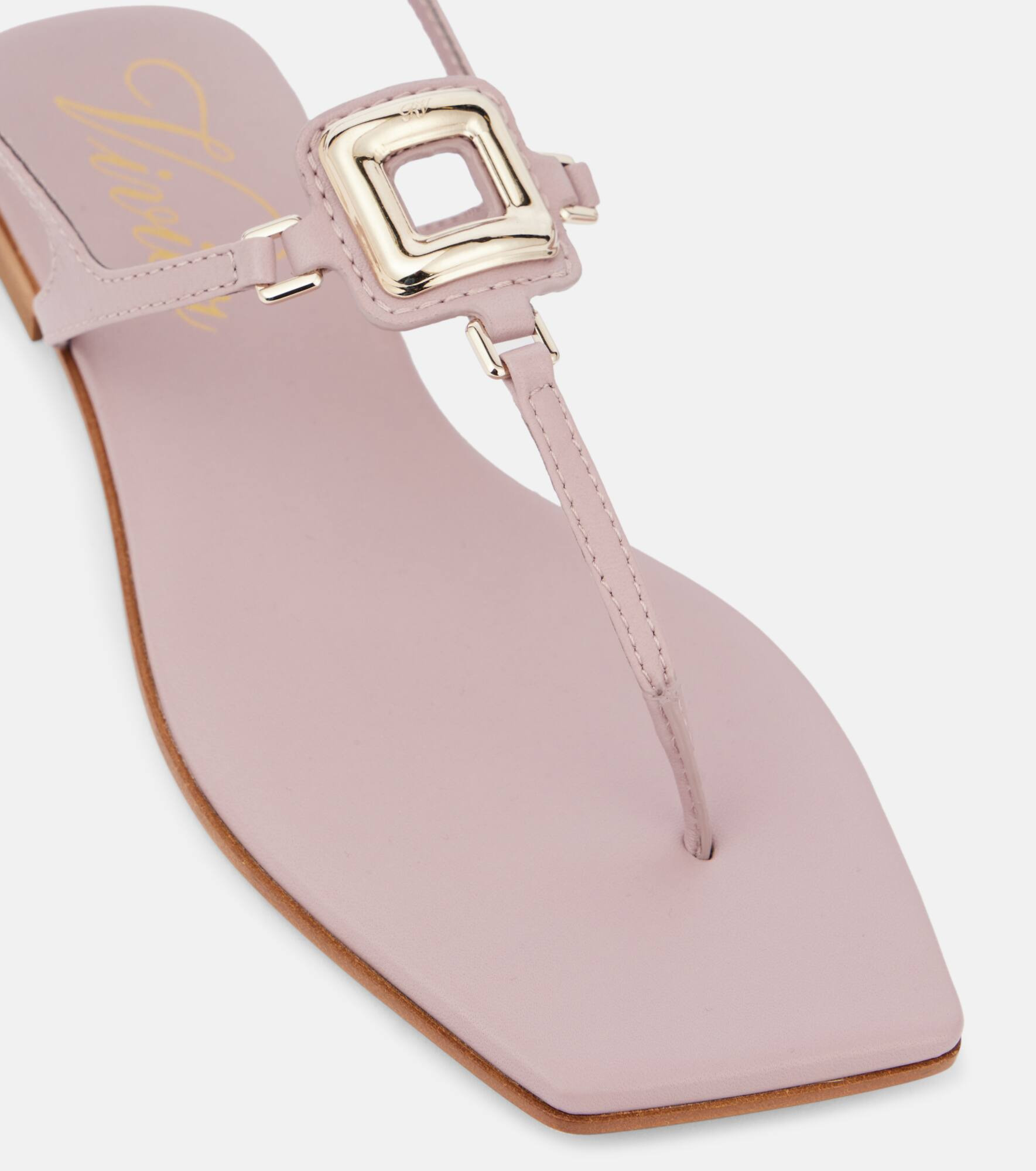 Viv' By The Sea leather thong sandals - 5