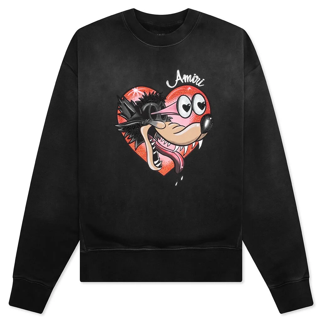 Hopeless Romantic Sweatshirt Black - 1