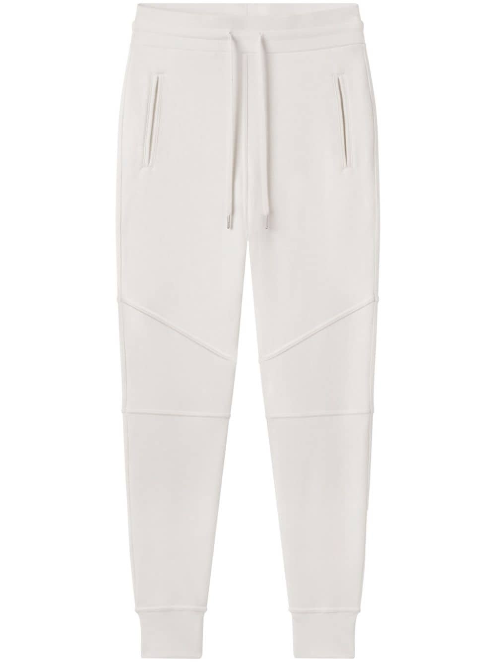 cotton track pants - 1