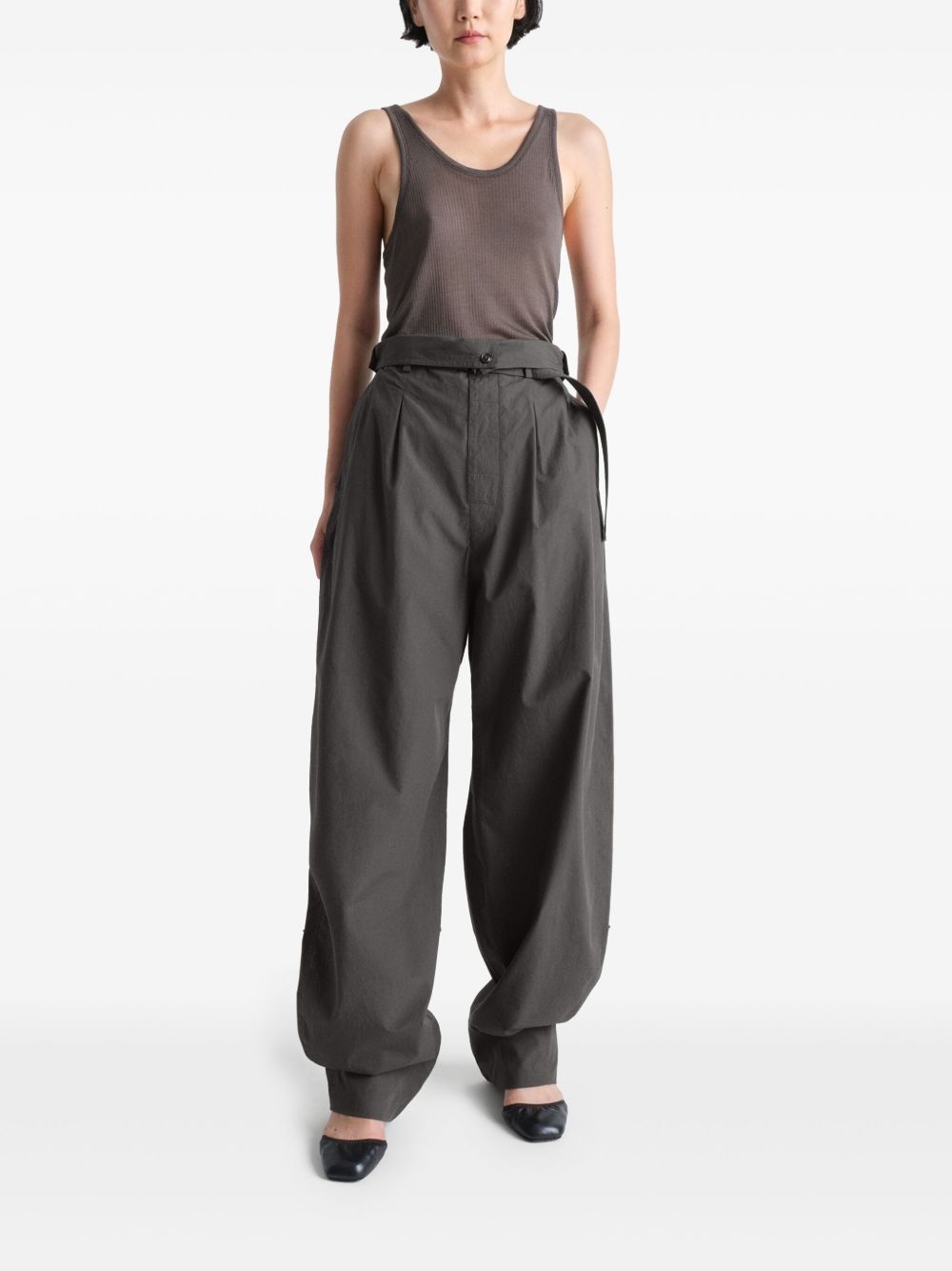 Folded Waistband trousers - 2