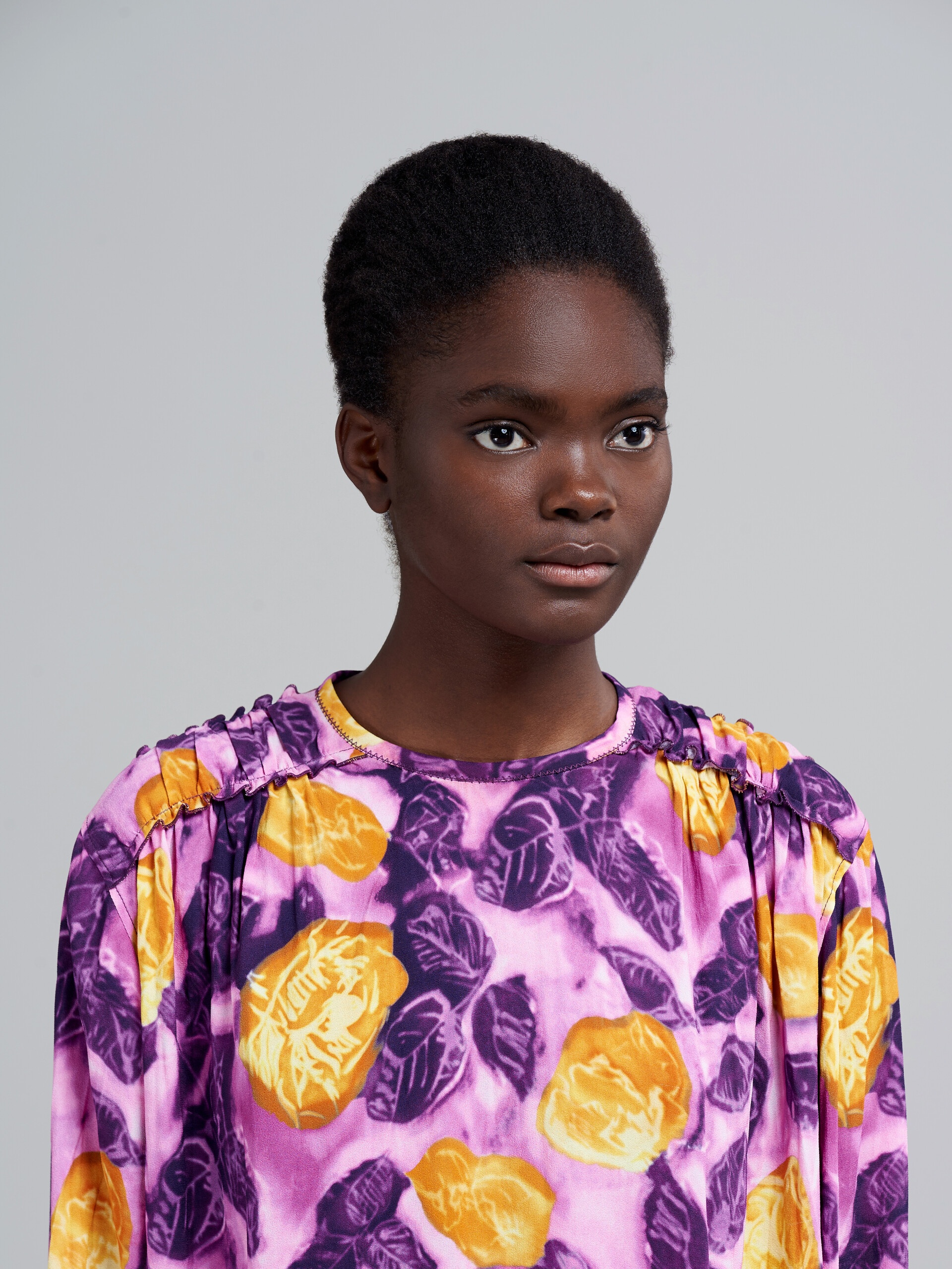 MORNING BLOSSOM PRINT SABLÈ VISCOSE SHIRT - 4