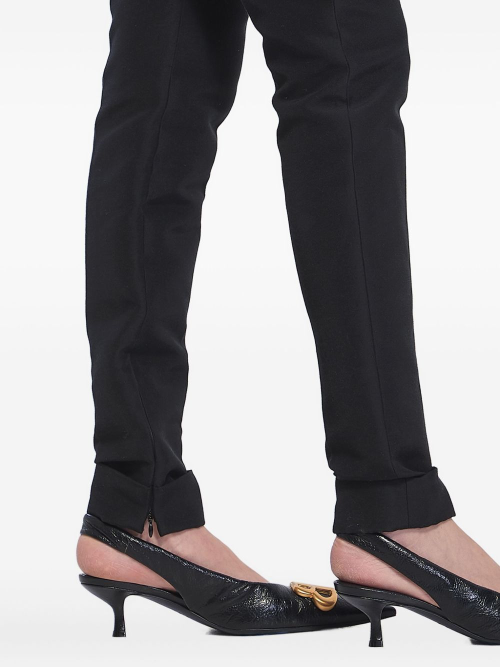 high-waisted trousers - 4