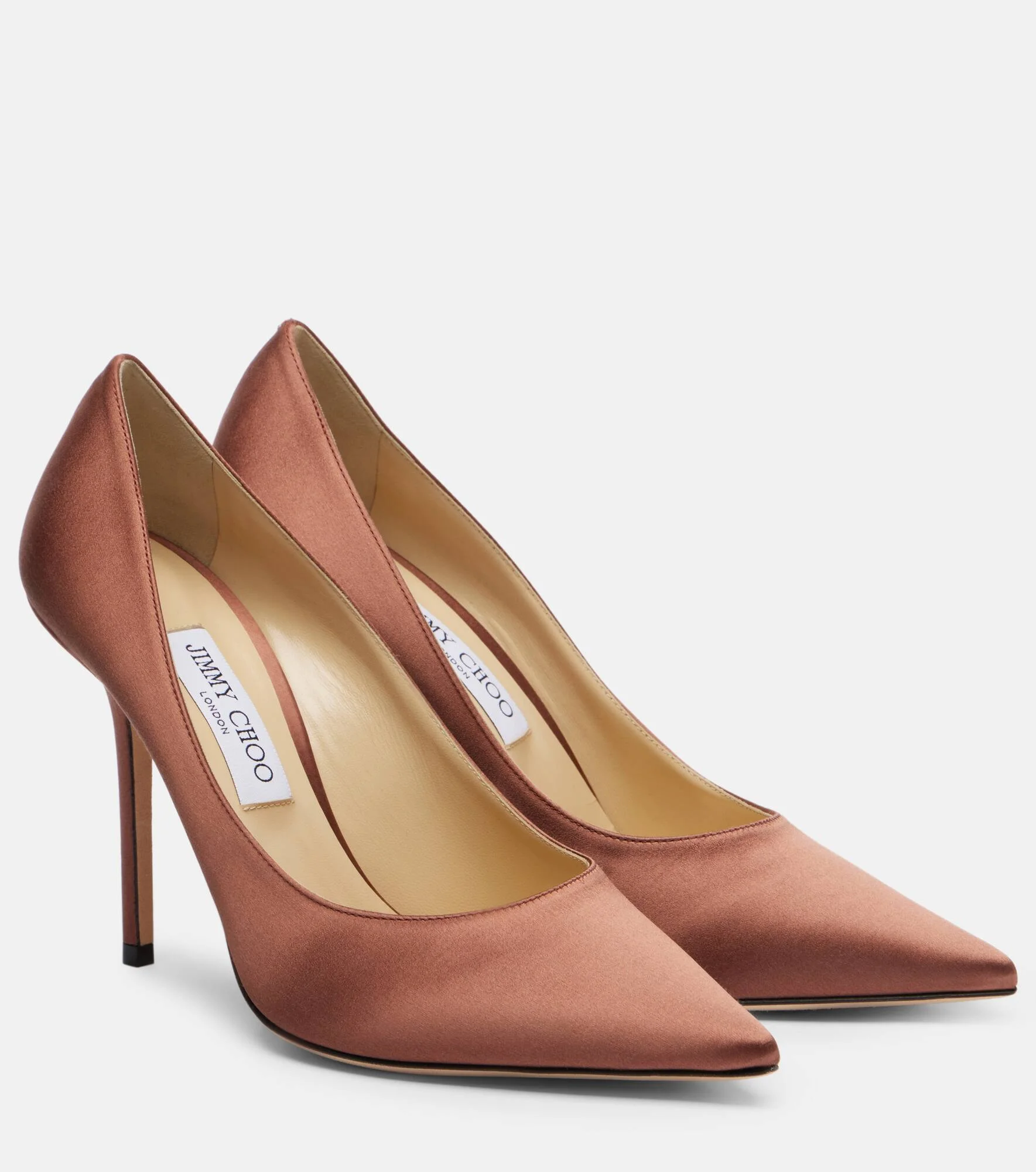 Love 100 satin pumps - 1