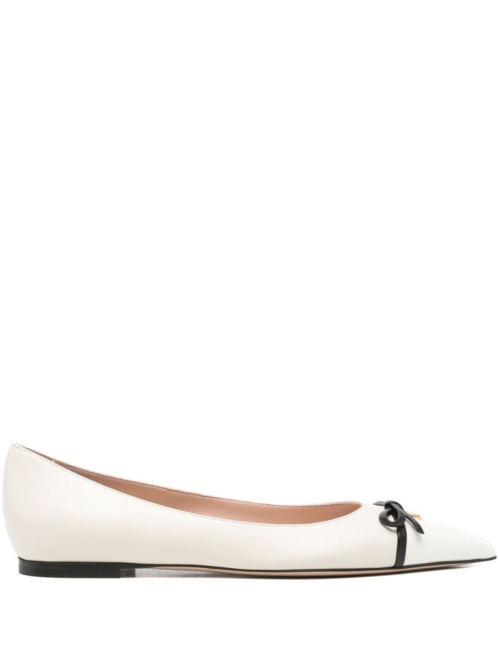 Valentino Garavani Flat shoes Ivory - 1