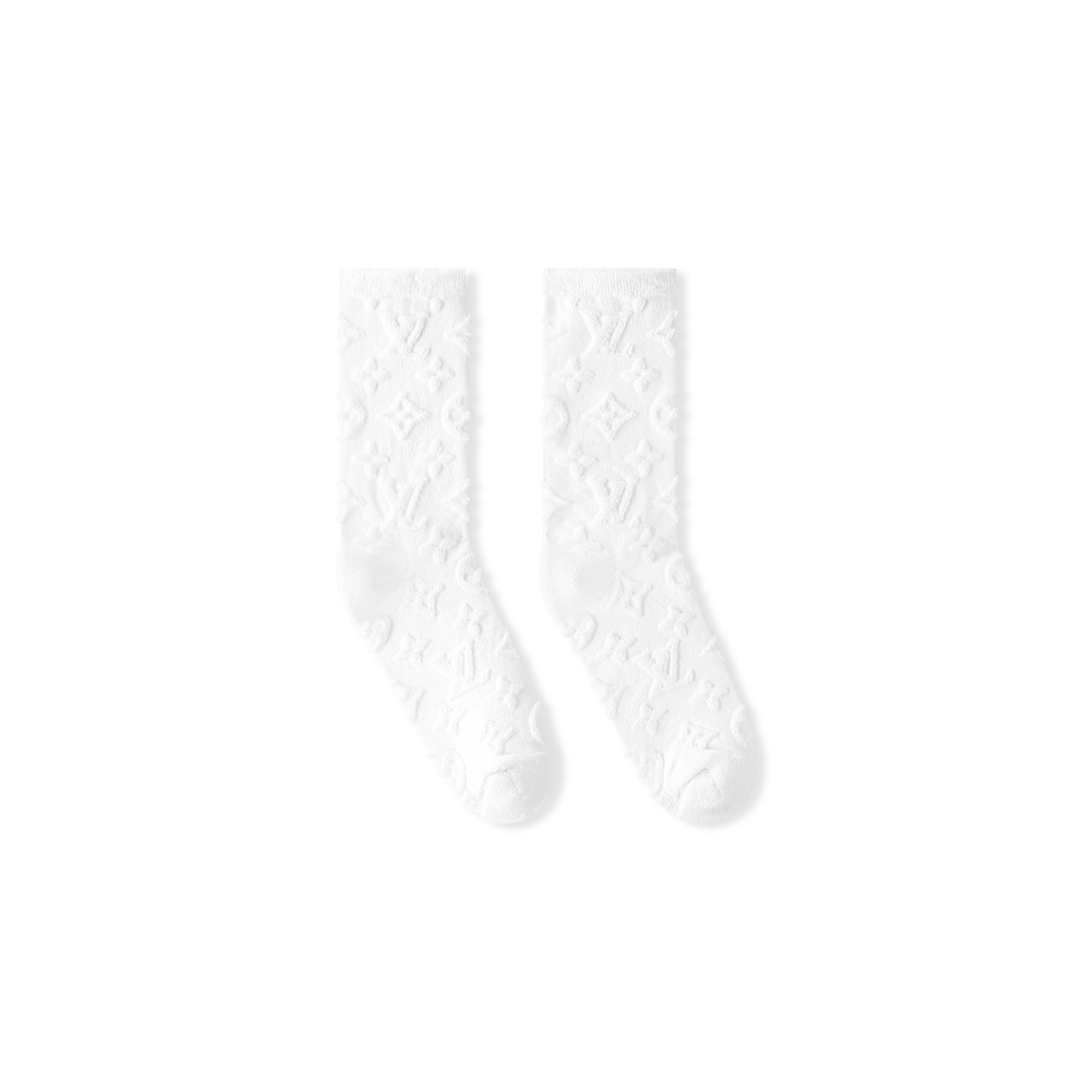 Monogram Sponge Socks - 1