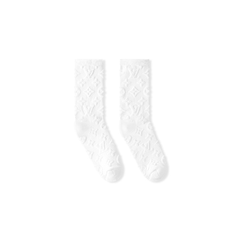 Monogram Sponge Socks 1