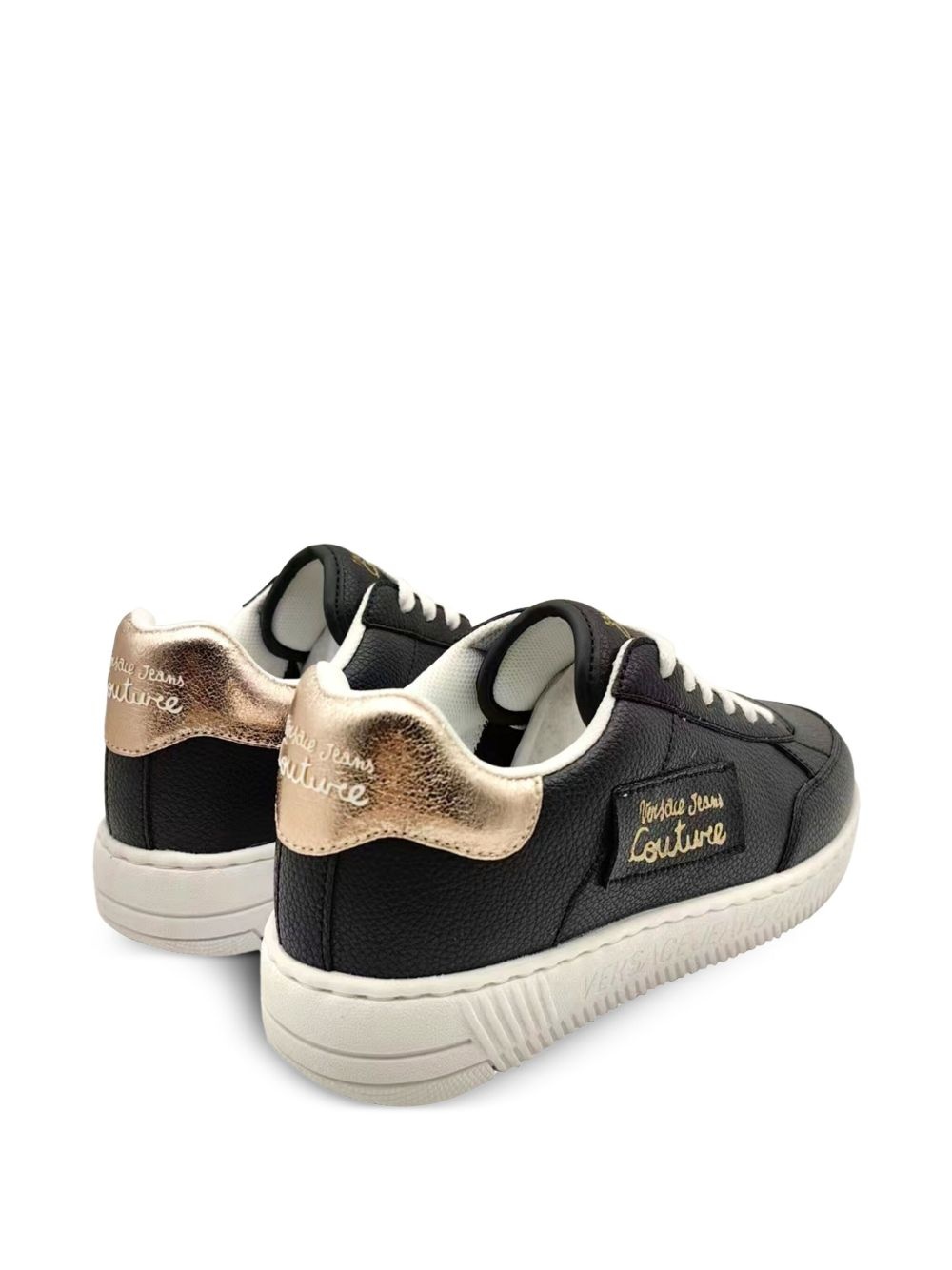 logo-patch sneakers - 3
