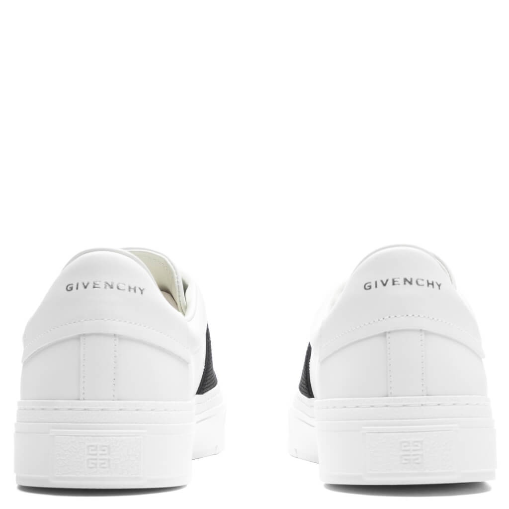 CITY SPORT SNEAKERS W/ ELASTIC - WHITE/BLACK - 4