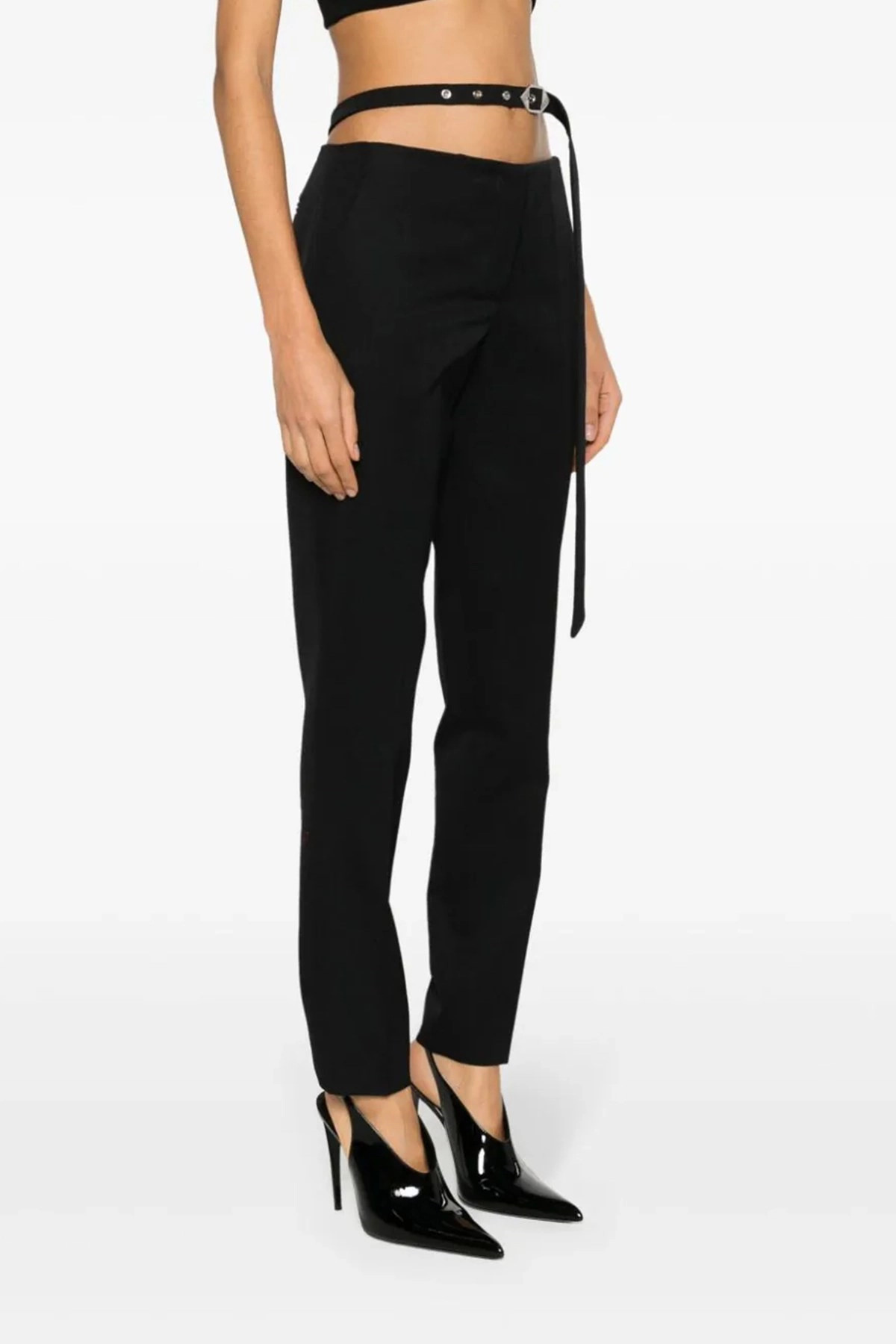 Belt detail trousers - 2