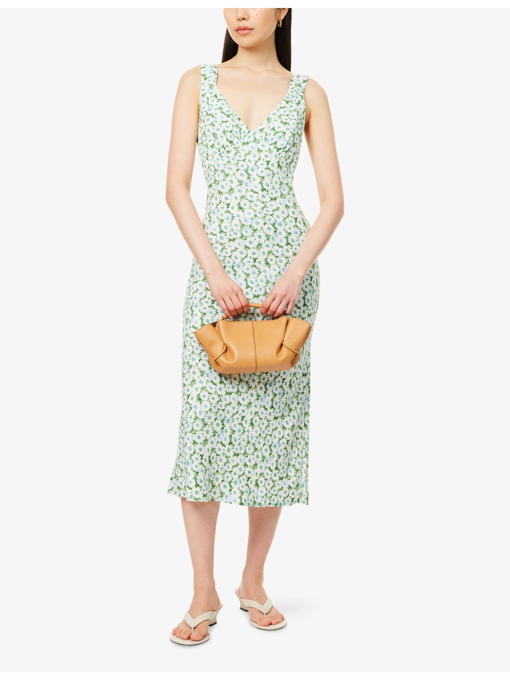 Beauden Floral-Print Crepe Midi Dress - 2