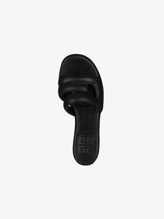 G SANDALS IN LEATHER - 5