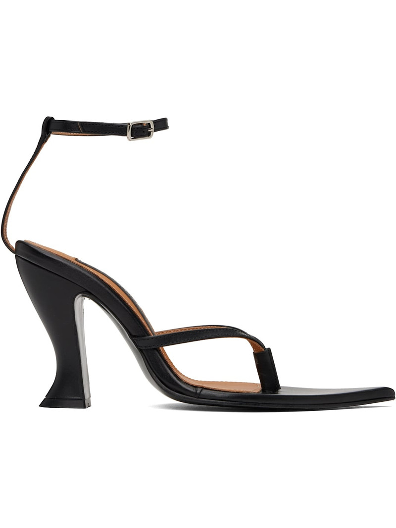 Black Pointy Heels 1