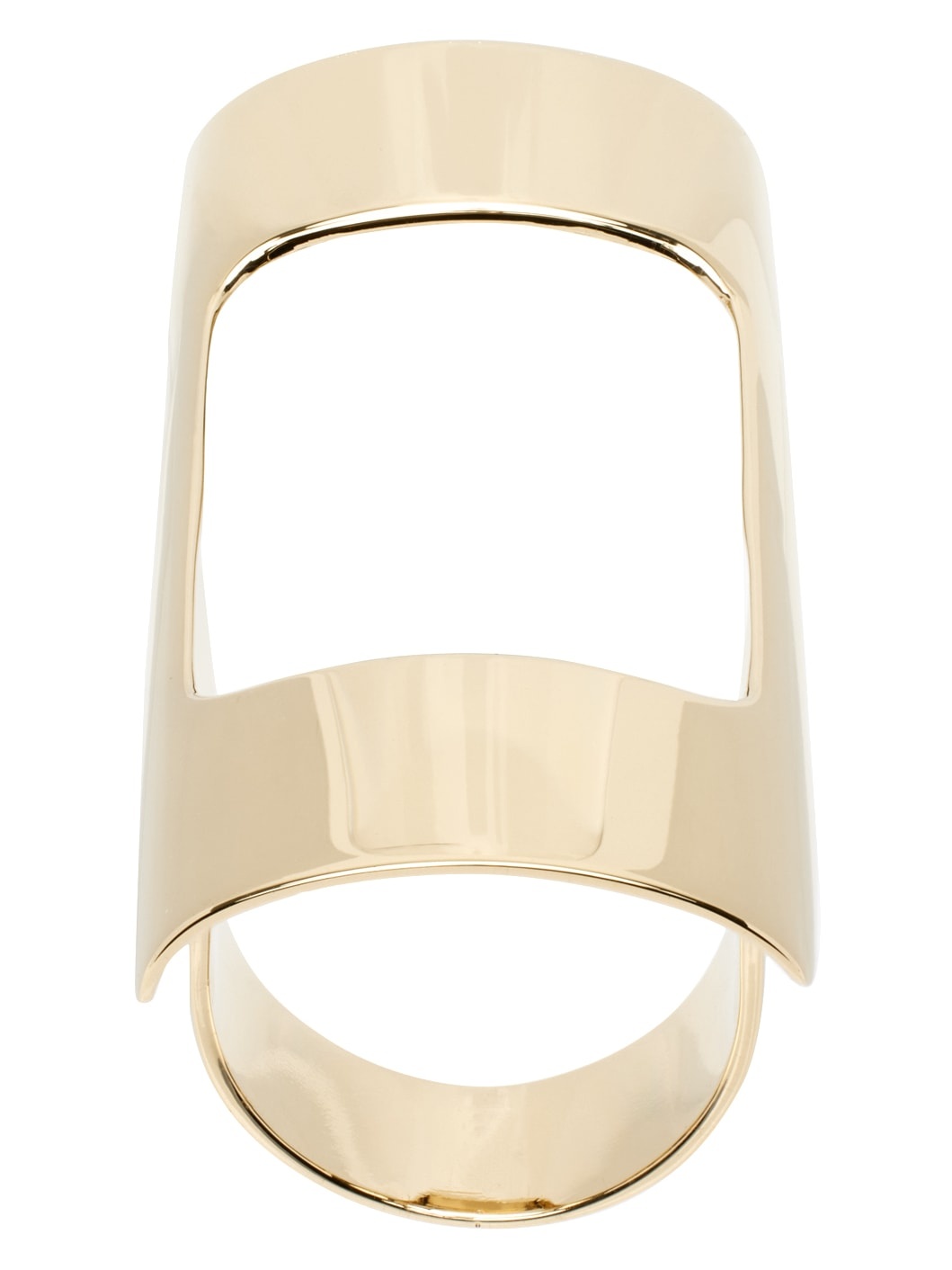 VETEMENTS Gold Lighter Holder Ring | REVERSIBLE