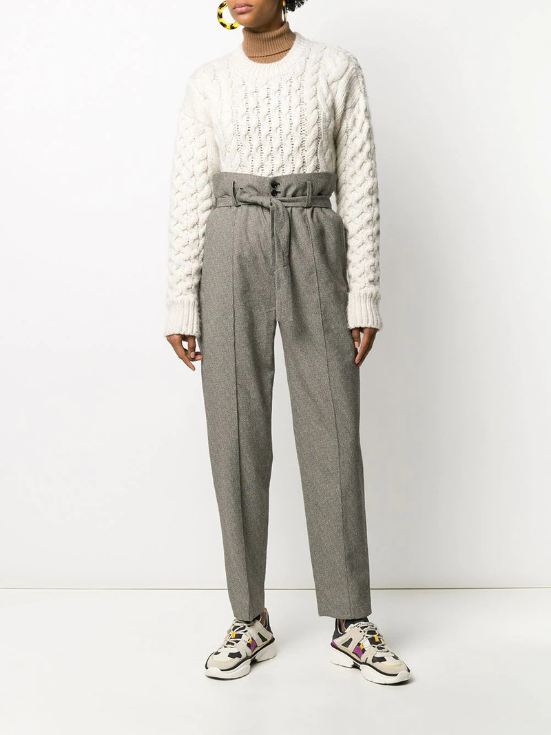Isabel Marant Emilia high-waisted trousers outlook