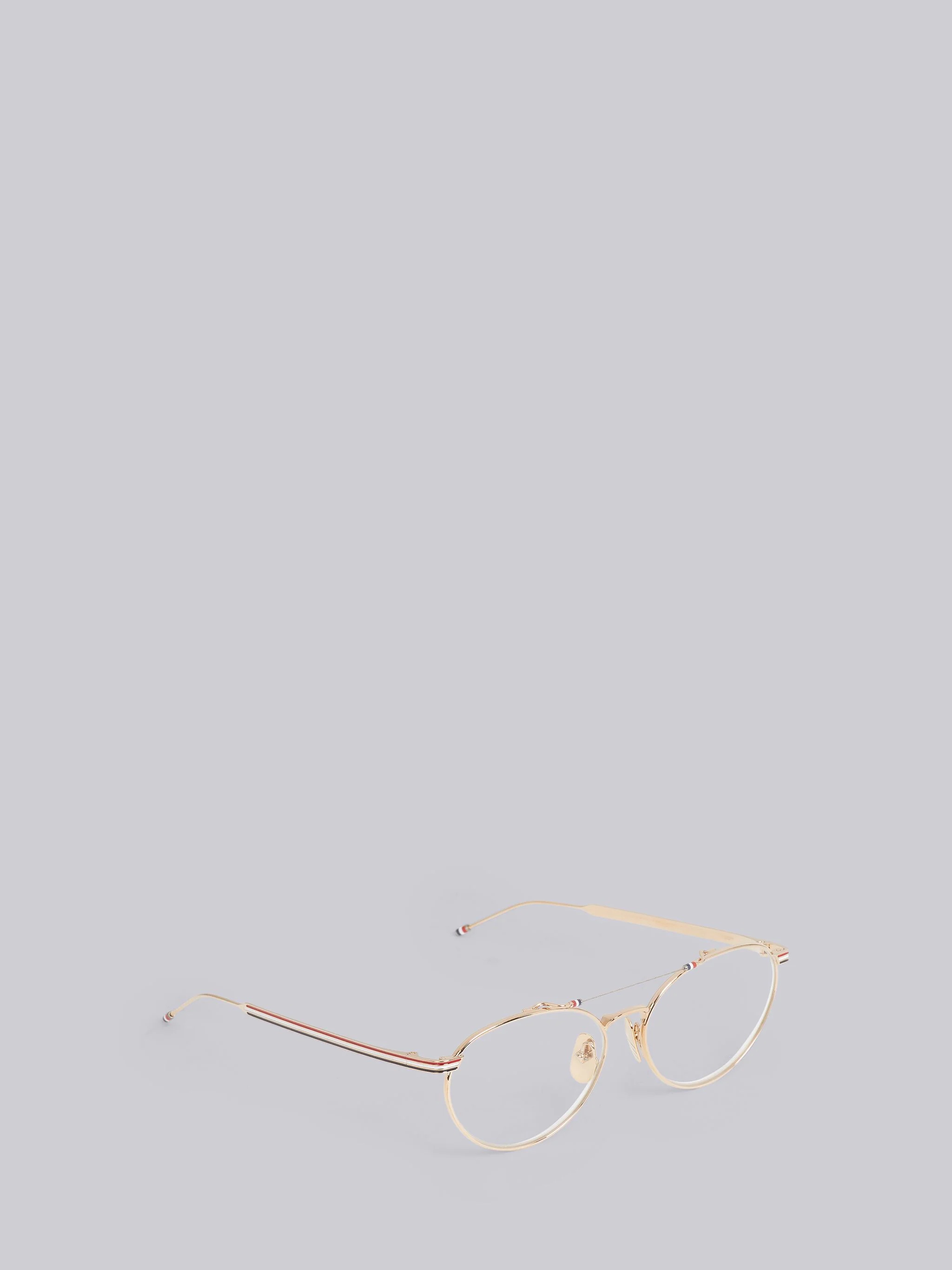 aviator-frame glasses - 4