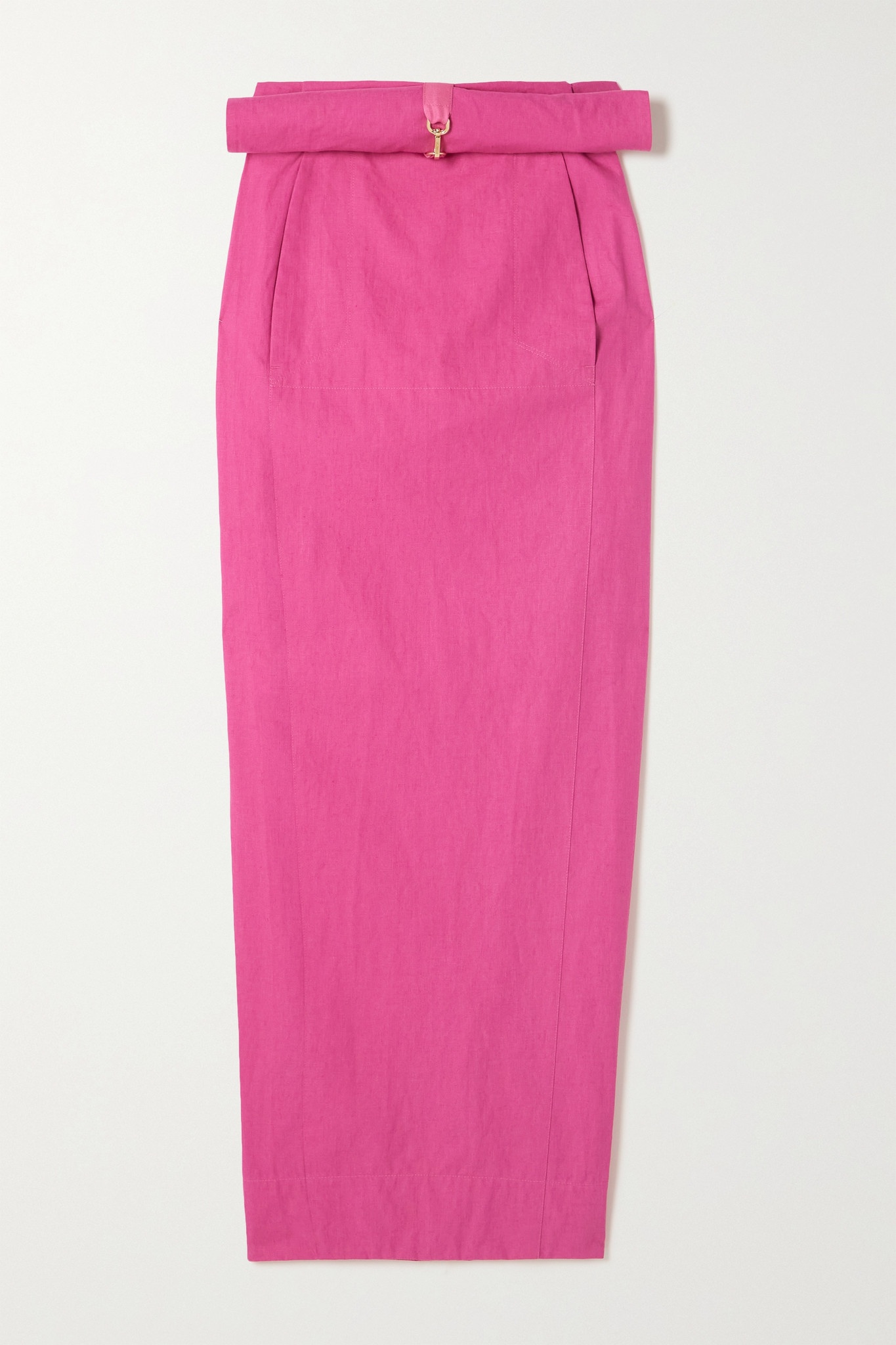 Terra layered linen maxi skirt - 1