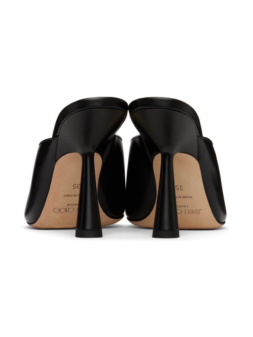 Black Maryanne 100 Heeled Sandals - 2