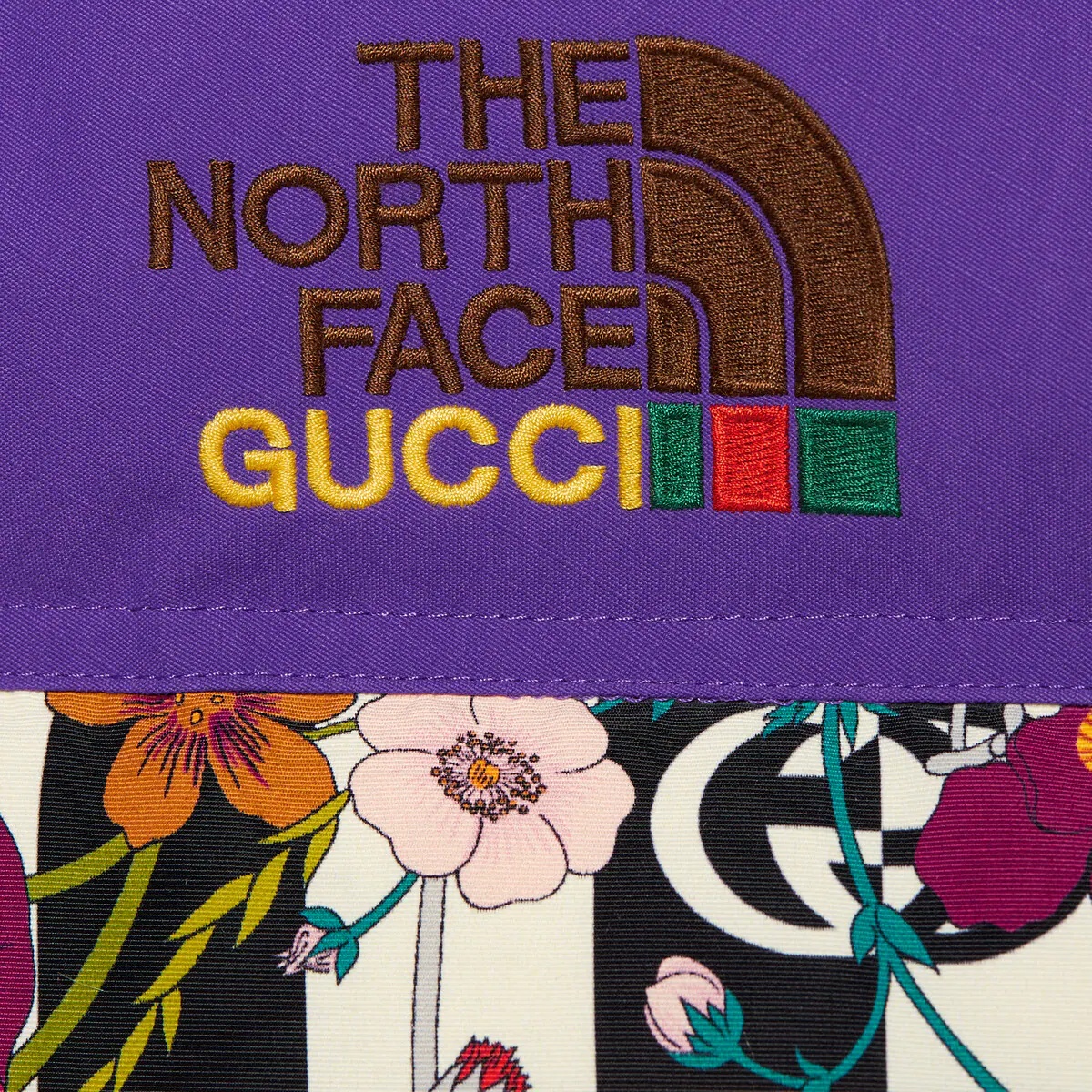 The North Face x Gucci floral down jacket - 8
