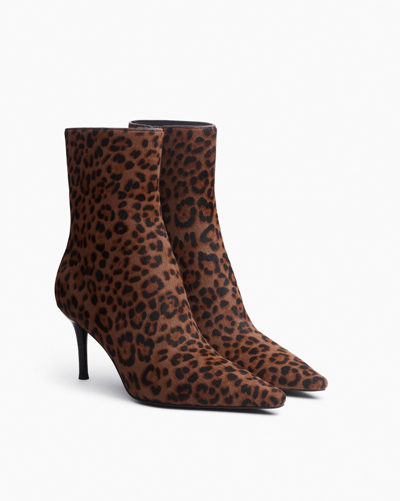 Mercer Leopard Calf Hair Ankle Boots 3