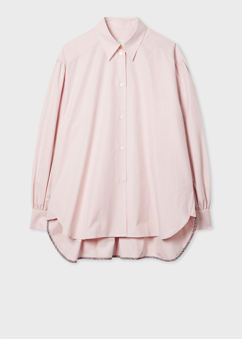 Women's 'Signature Stripe' Trim Shirt 1