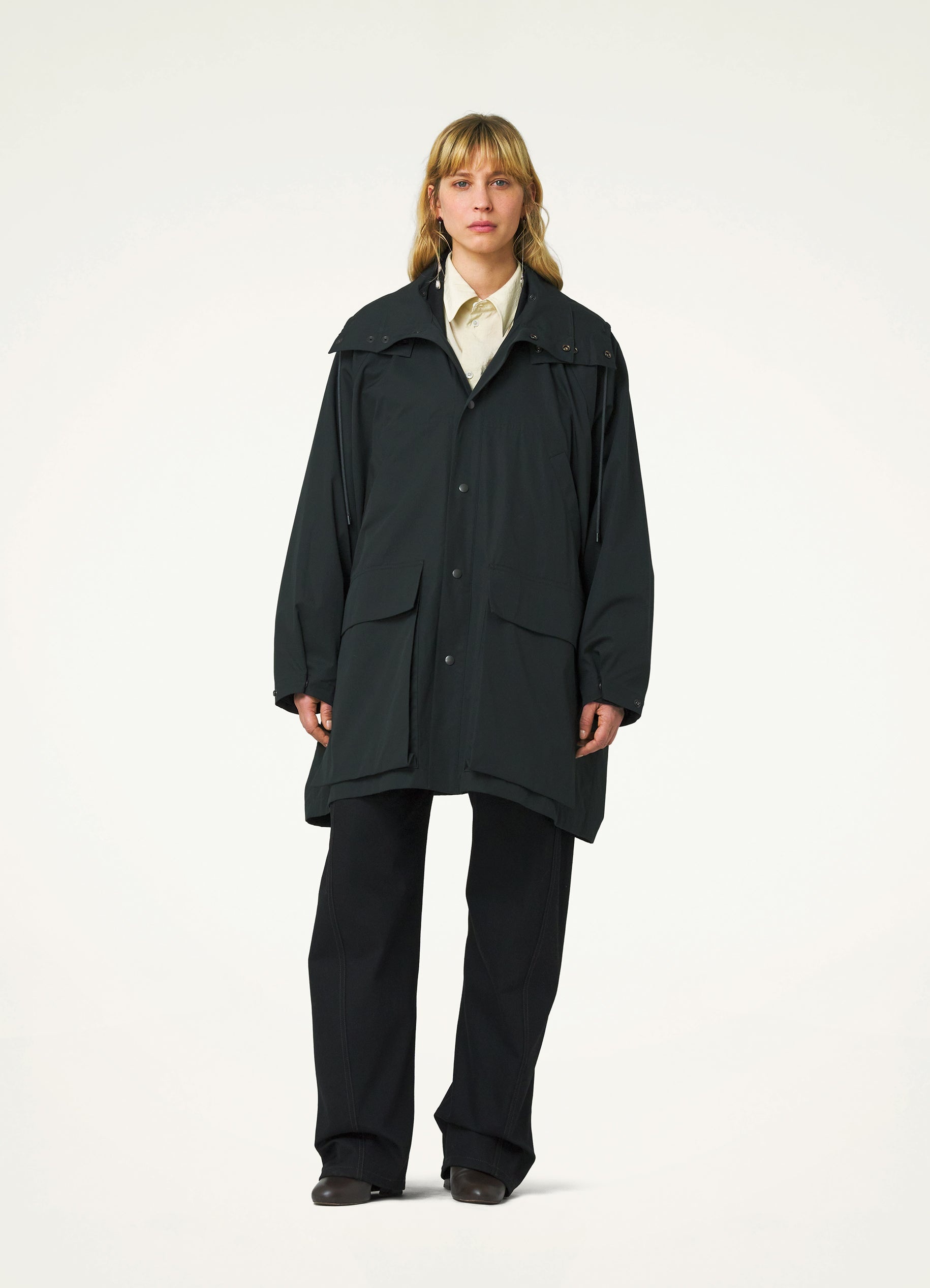 Detachable Hood Raincoat – La Garçonne