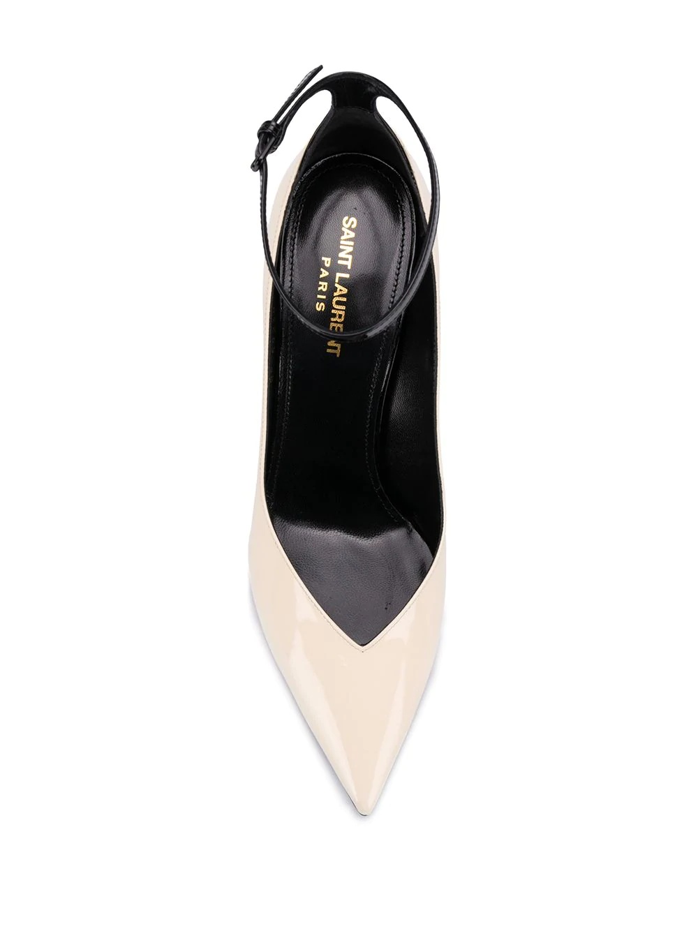 ankle strap pointed pumps - 4