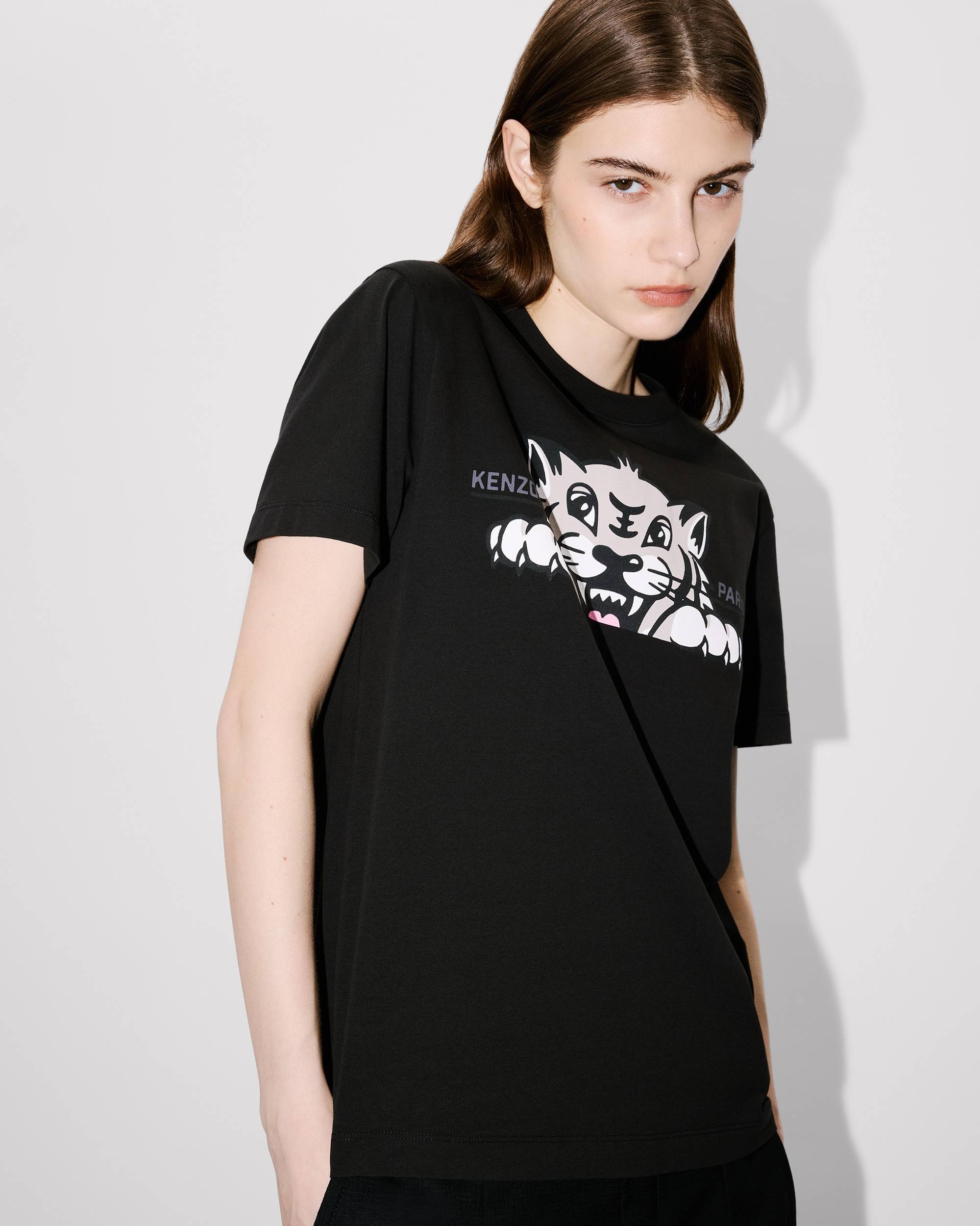 'KENZO Happy Tiger' loose T-shirt in cotton - 8
