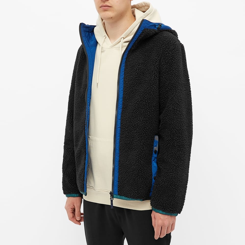 Paul Smith Reversible Sherpa And Nylon Fleece Jacket - 6