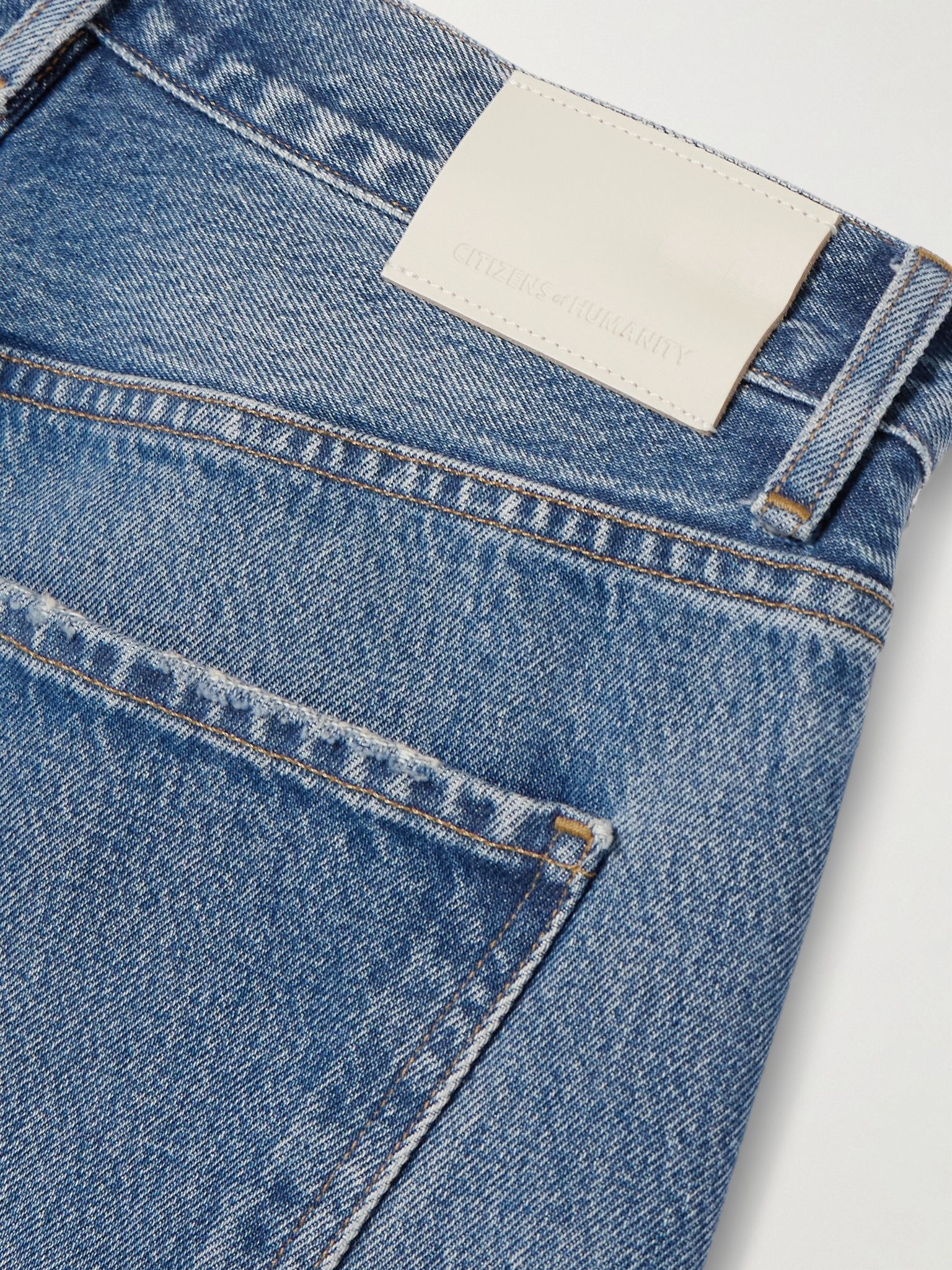 Blaine high-rise straight-leg jeans Mid denim - 6