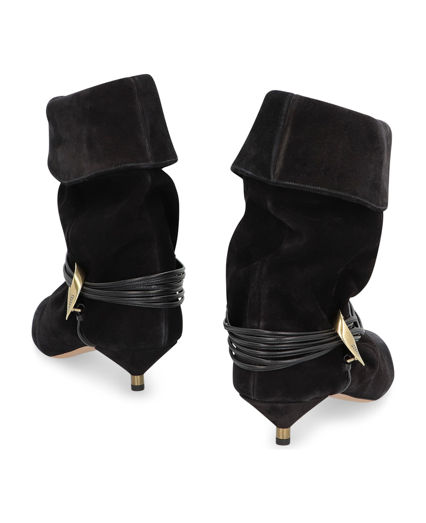 Edrika Suede Ankle Boots - 4