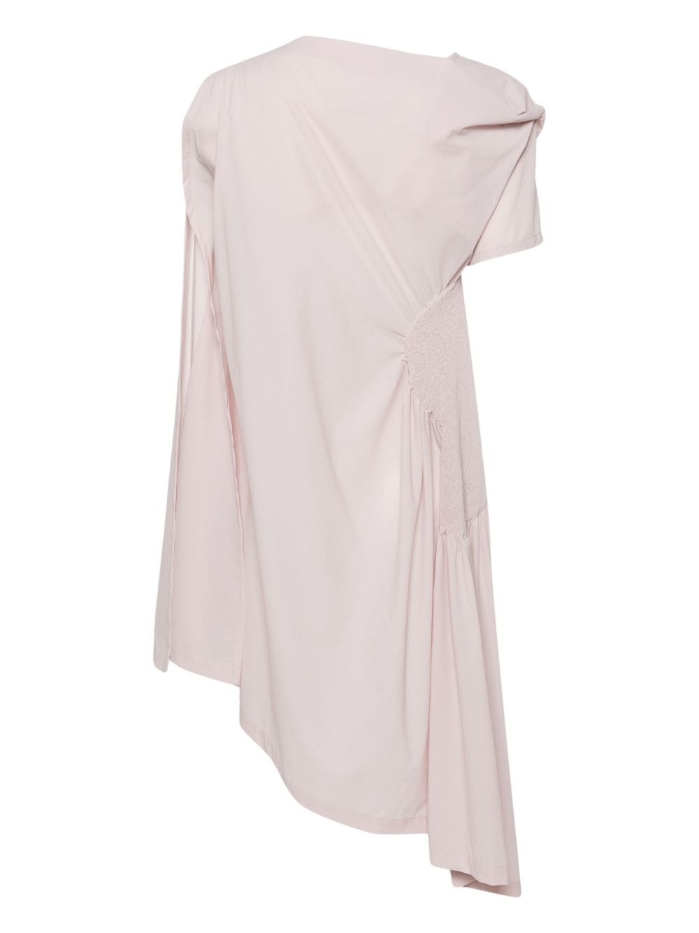 draped asymmetric dress - 2