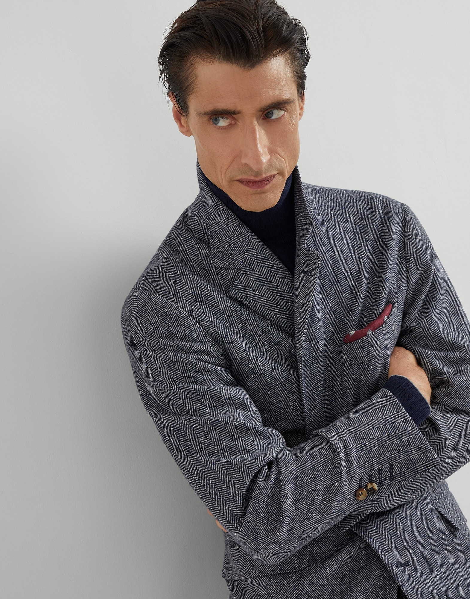 Cashmere turtleneck sweater - 4