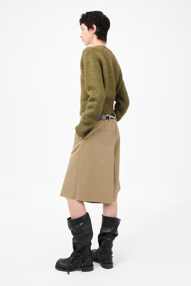 Jumbo Shorts Slow Khaki Macuable Cotton 5