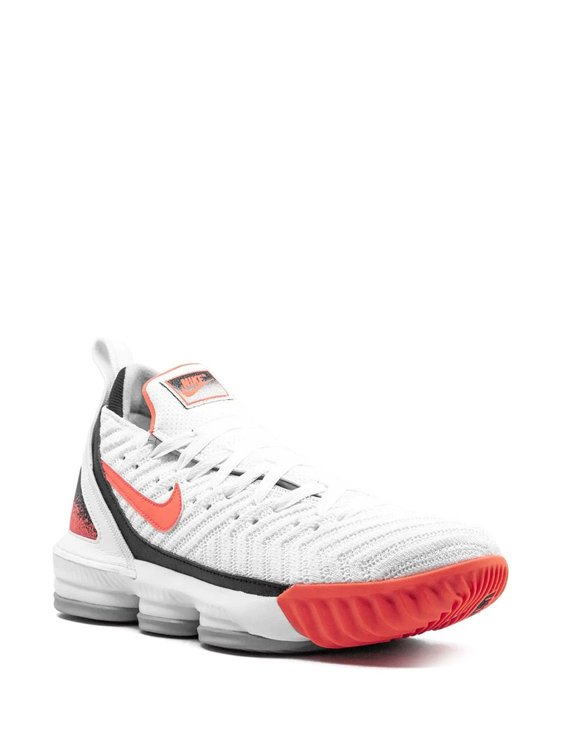 Nike LeBron 16 "Hot Lava" sneakers outlook