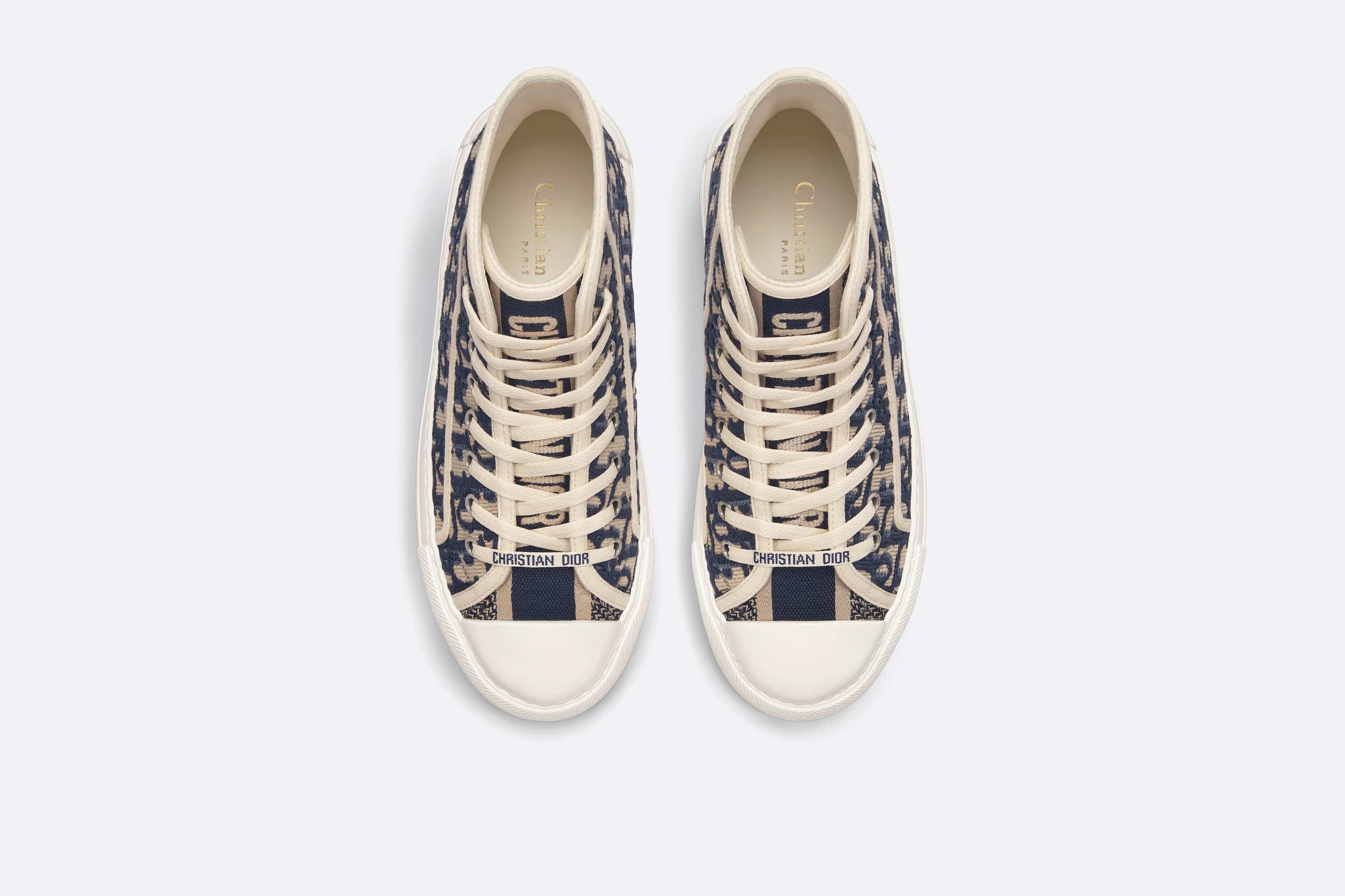 Walk'n'Dior High-Top Platform Sneaker - 4
