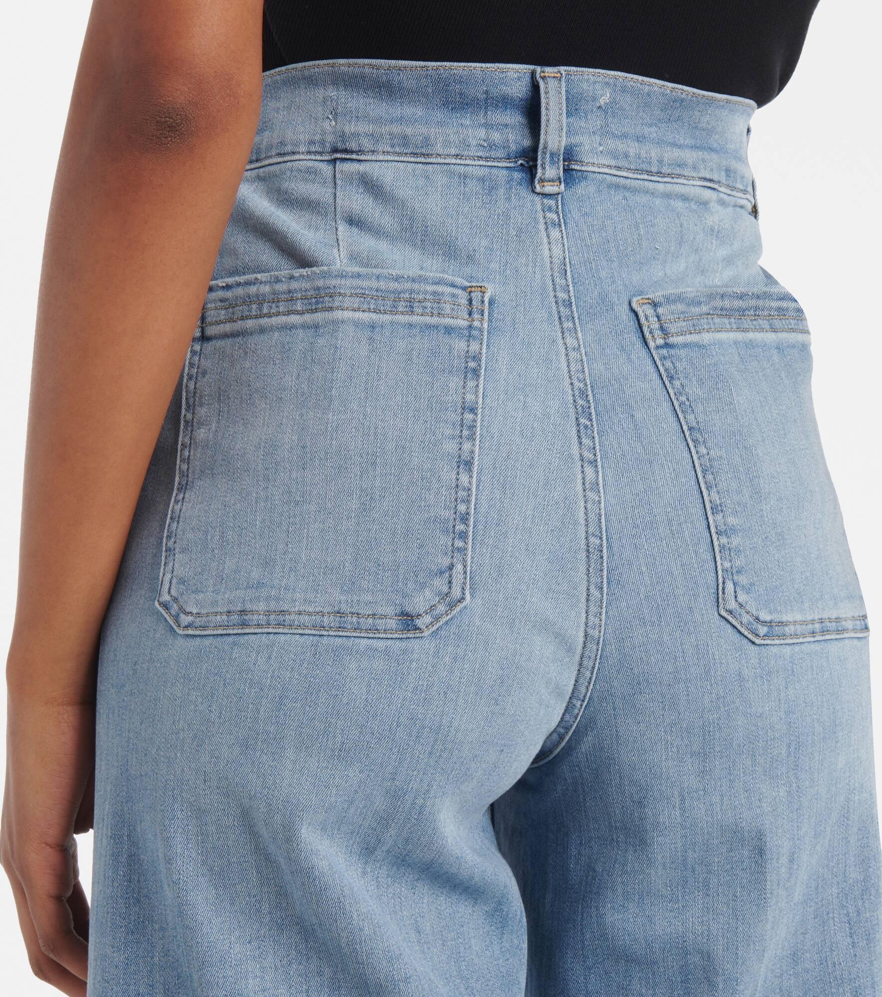 Le Slim Palazzo wide-leg jeans - 6