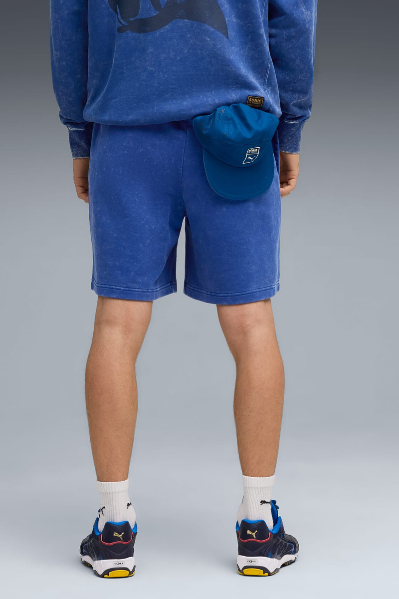 PUMA x SONIC THE HEDGEHOG Men's Relaxed Shorts 6