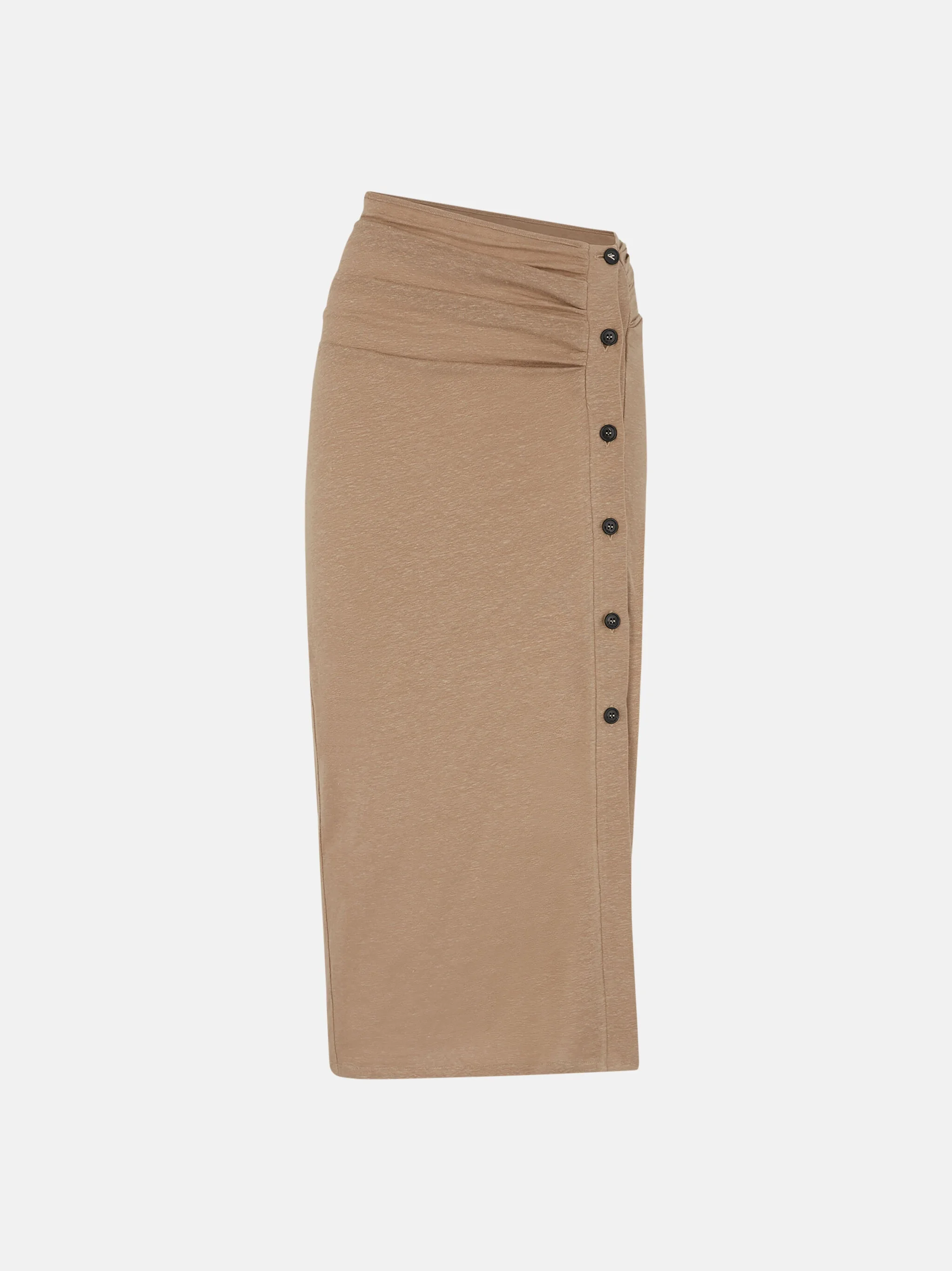 BEIGE MIDI SKIRT - 1