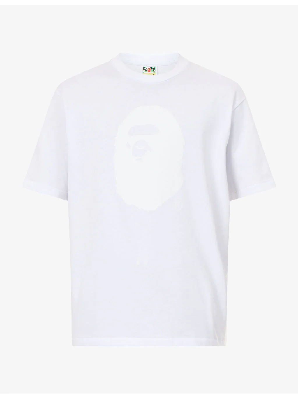 Tonal Ape Head Relaxed Cotton-Jersey T-Shirt - 1