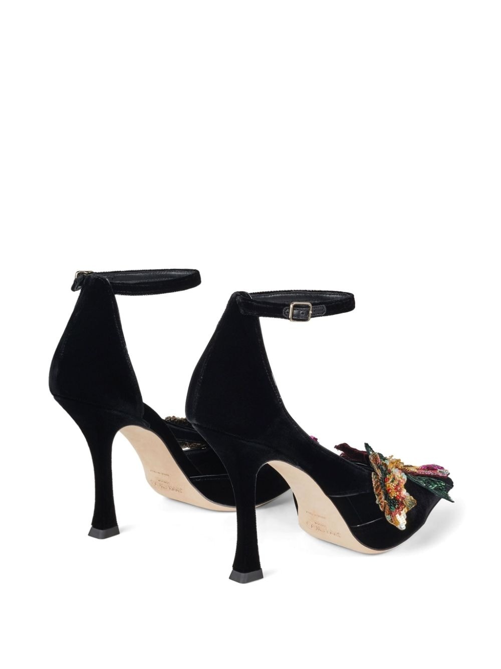 Azara floral-embellished pumps - 3