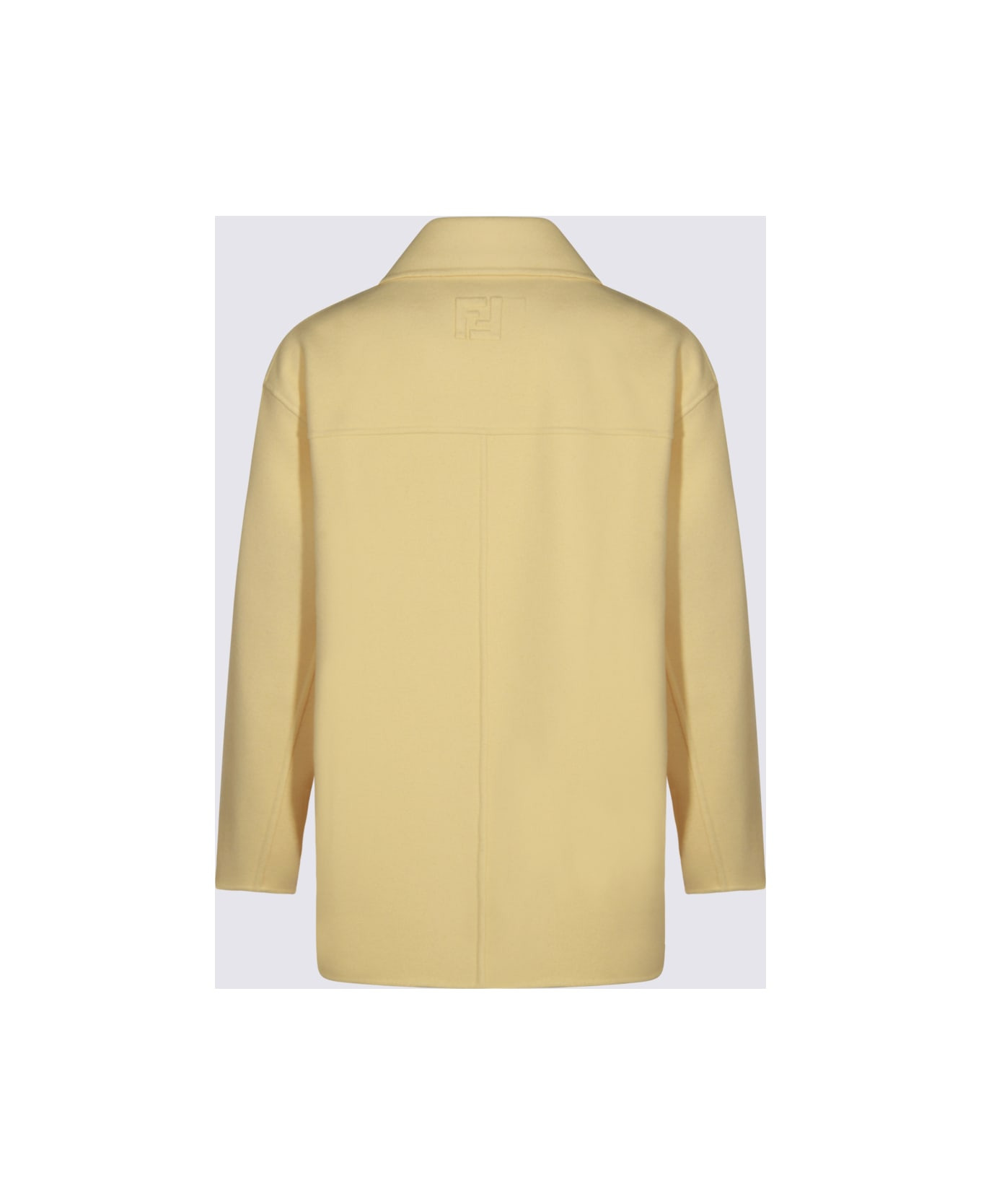 Yellow Wool Coat - 2