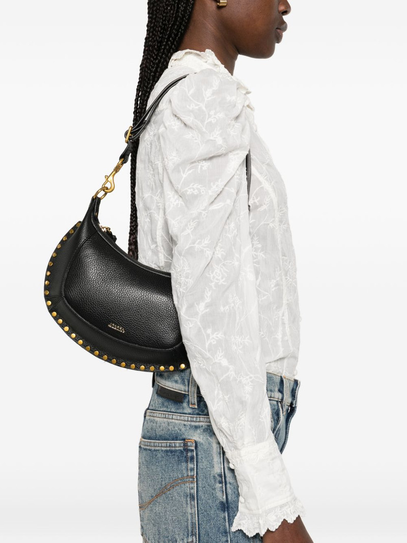 Isabel Marant Oskan studded shoulder bag outlook