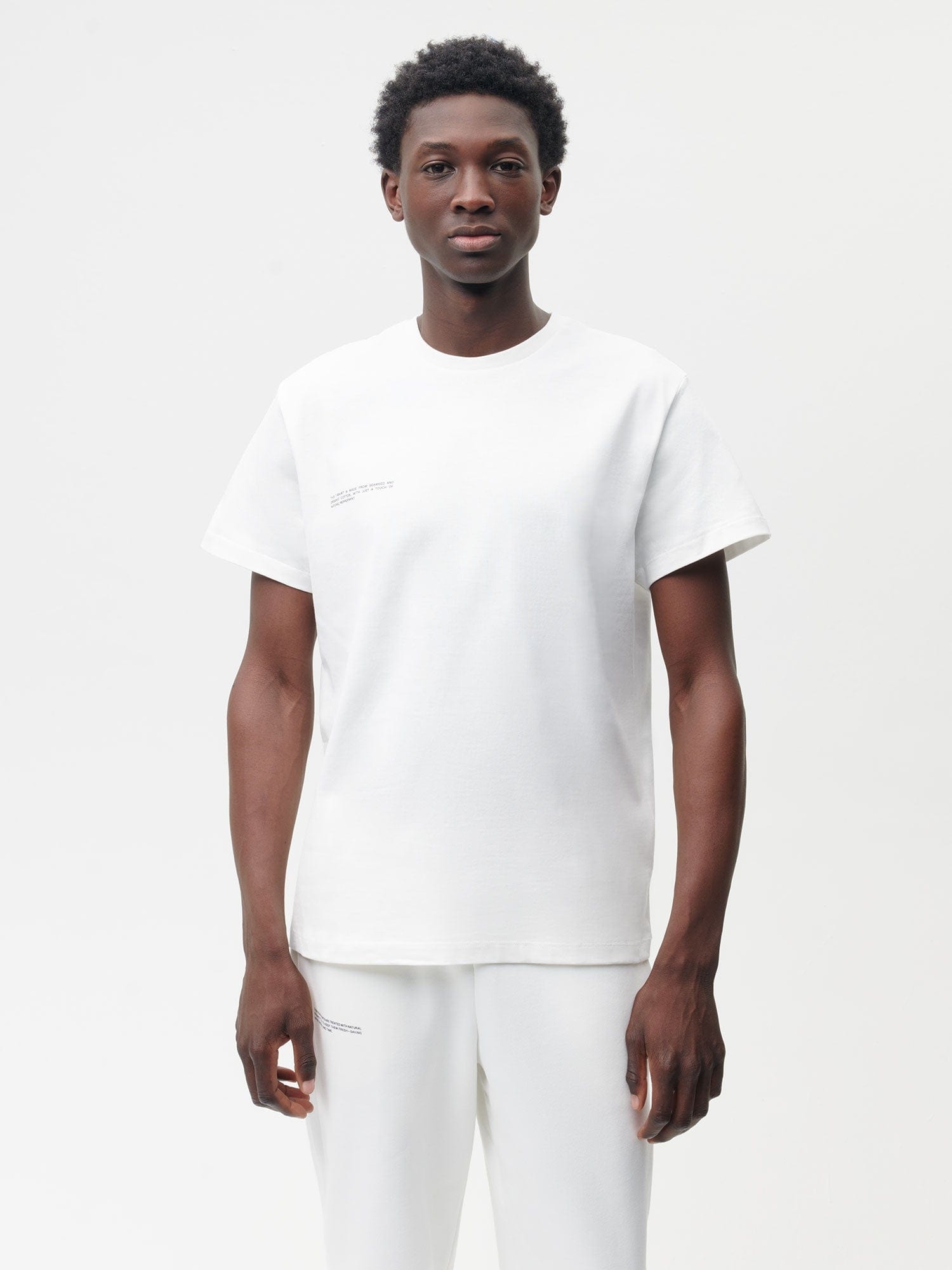 Archive Cotton T-shirt with C-FIBER™ Core - Off-White - 3