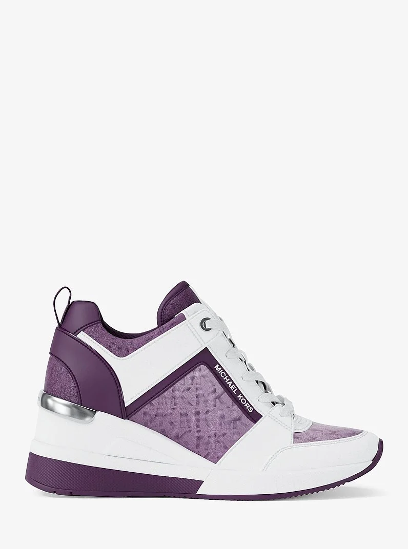 Georgie Ombré Signature Logo Trainer - 1