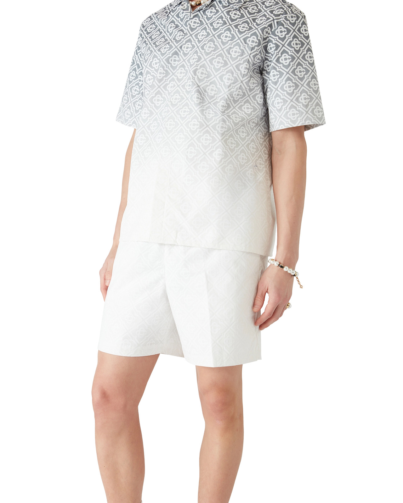 Puff Monogram Shorts | Casablanca Paris - 3