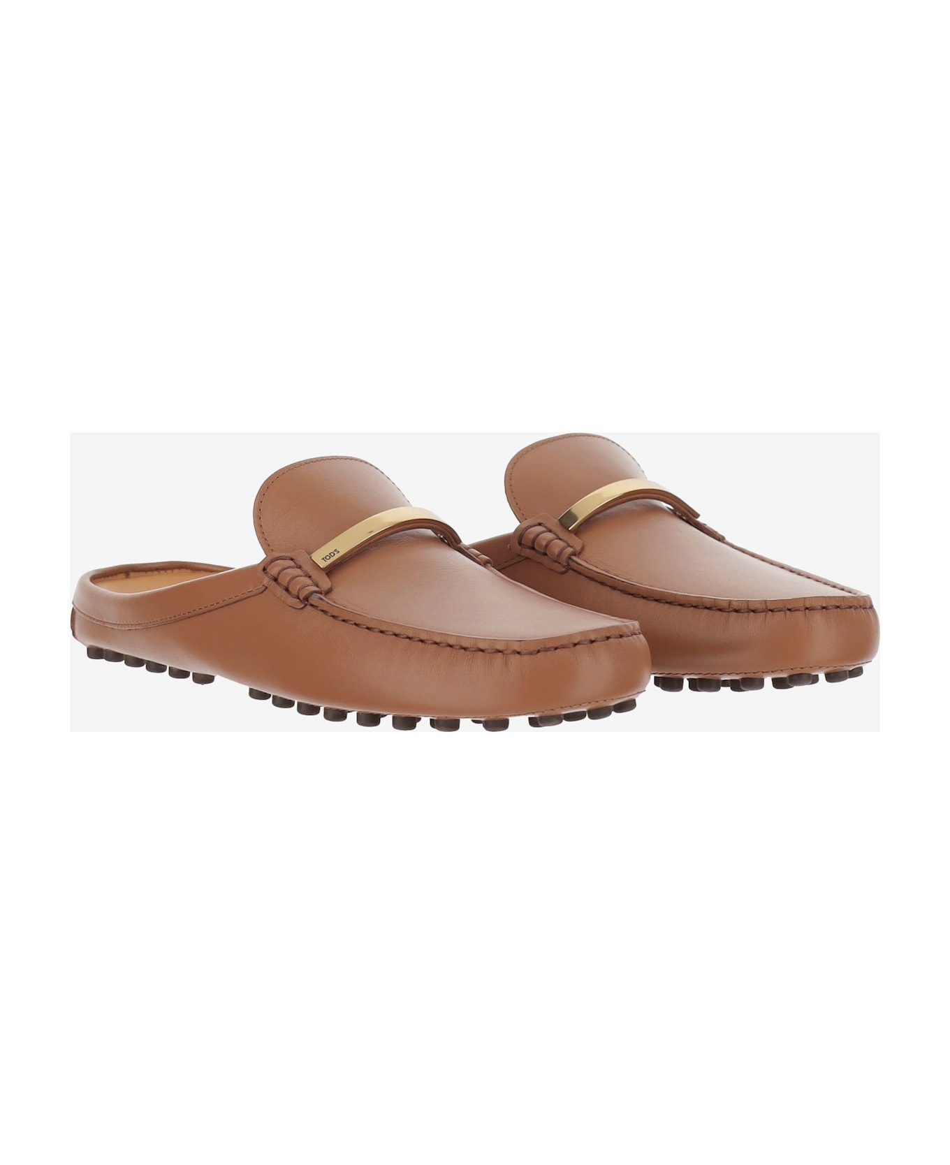 Leather Gommino Sabot - 3