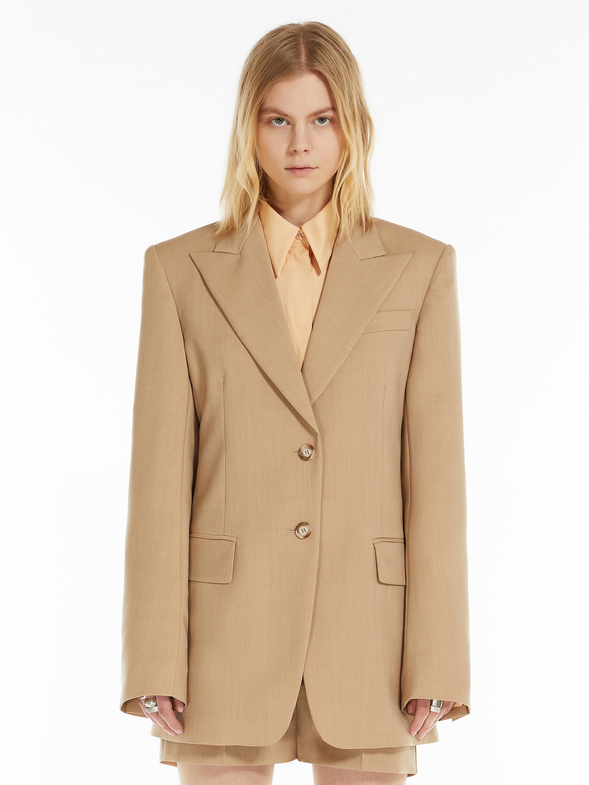 BENARES Slim-fit tailored blazer - 3