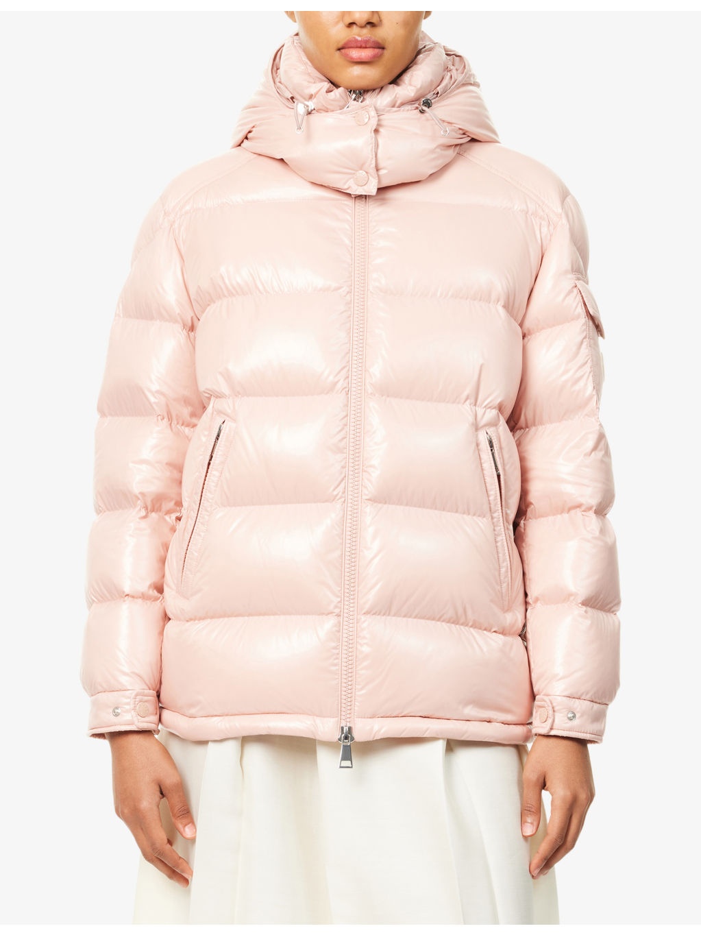 Maire Hooded Shell-Down Jacket - 3