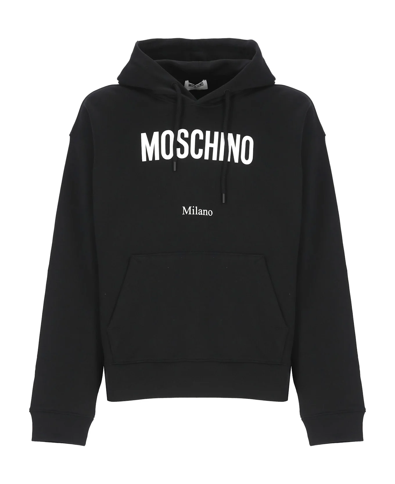 Logo Print Hoodie - 1
